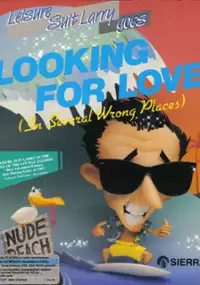 Plakat gry Leisure Suit Larry 2: W poszukiwaniu miłości