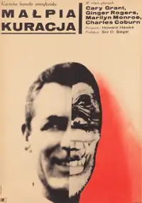 Plakat filmu Małpia kuracja
