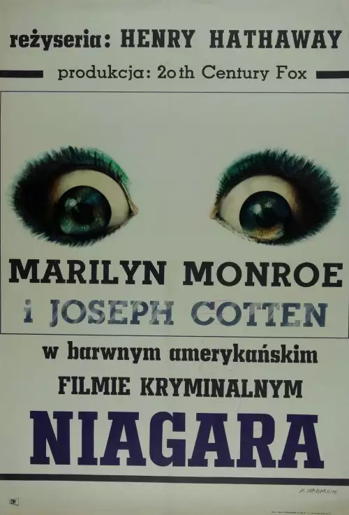 plakat filmu Niagara