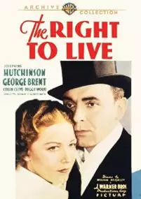 Plakat filmu The Right to Live