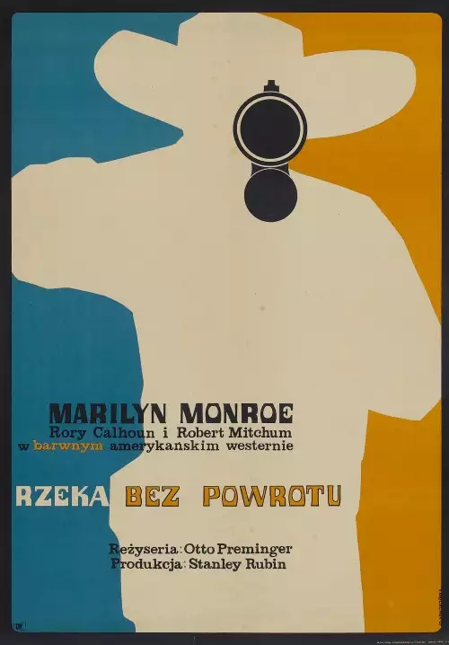 plakat filmu Rzeka bez powrotu