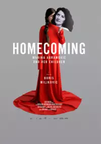 Plakat filmu Powrót do domu - Marina Abramović i jej dzieci