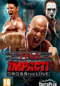 Plakat gry TNA Impact: Cross the Line