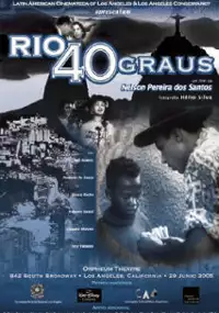 Plakat filmu Rio 40 stopni