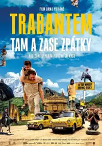 Plakat filmu Trabantem tam i z powrotem