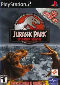 Plakat gry Jurassic Park: Operation Genesis