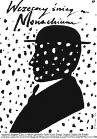 Plakat filmu Wczesny śnieg w Monachium