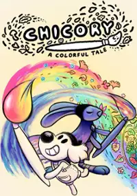 Plakat gry Chicory: A Colorful Tale