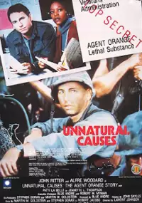 Plakat filmu Z przyczyn nienaturalnych