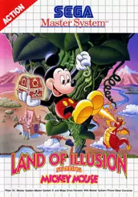 Plakat gry Land of Illusion Starring Mickey Mouse