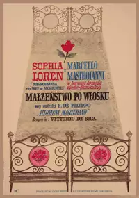 Plakat filmu Małżeństwo po włosku