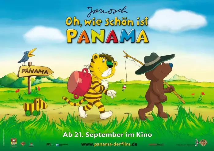 plakat filmu Ach, jak cudowna jest Panama