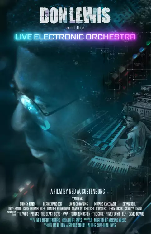 plakat filmu Don Lewis i The Live Electronic Orchestra