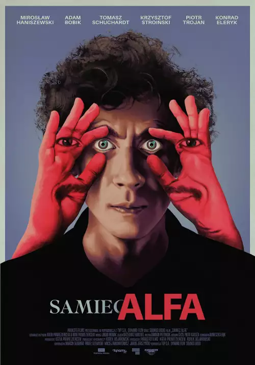 plakat filmu Samiec Alfa