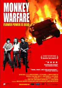 Plakat filmu Małpia strategia przetrwania