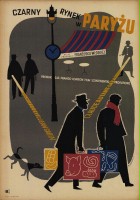 plakat filmu Czarny rynek w Paryżu