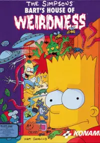 Plakat gry The Simpsons: Bart's House of Weirdness