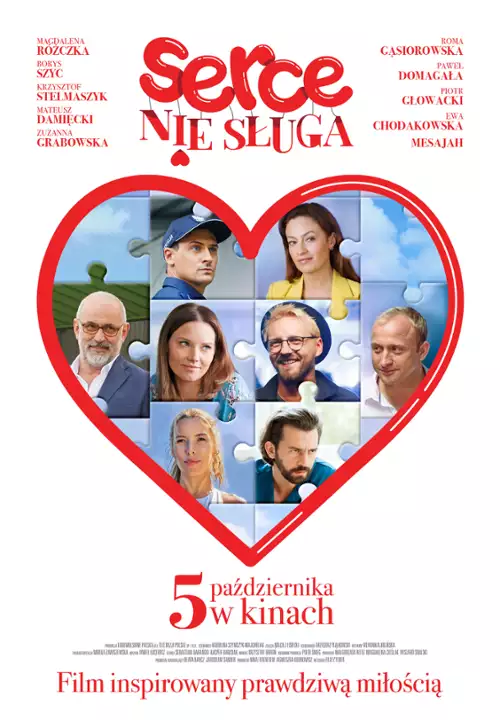 plakat filmu Serce nie sługa