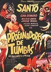 Plakat filmu Profanadores de tumbas