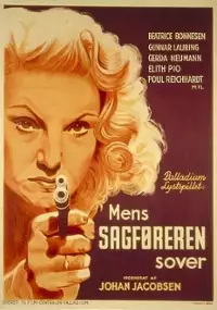 Plakat filmu Mens sagføreren sover
