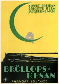 Plakat filmu Podr&oacute;ż poślubna we troje
