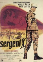 plakat filmu Sergent X