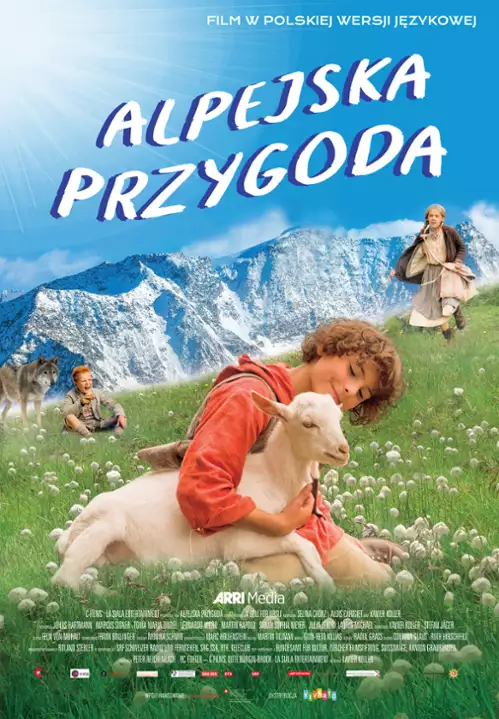 plakat filmu Alpejska przygoda