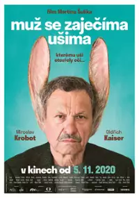Plakat filmu Człowiek z zajęczymi uszami