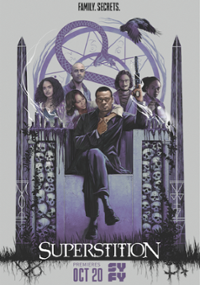 Plakat serialu Superstition