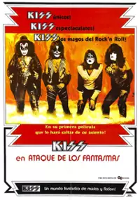 Plakat filmu Grupa KISS walczy z fantomem