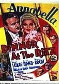 Plakat filmu Kolacja w Ritzu