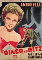 plakat filmu Kolacja w Ritzu