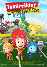 Plakat filmu Fiksiki kontra Krabiki