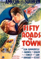 plakat filmu Fifty Roads to Town