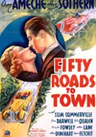 plakat filmu Fifty Roads to Town