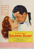 plakat filmu Życie i śmierć pułkownika Blimpa