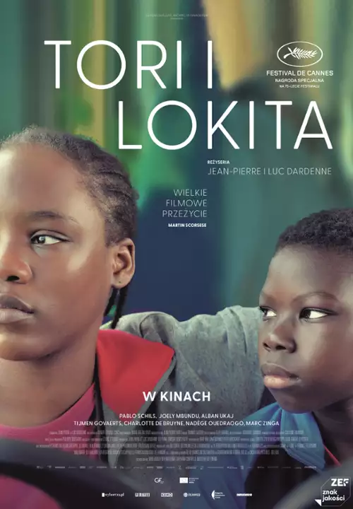 plakat filmu Tori i Lokita