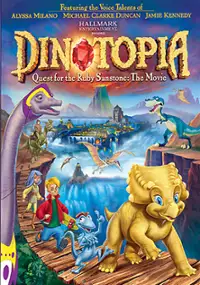 Plakat filmu Dinotopia: Walka o rubinowy kryształ 