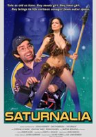 plakat filmu Saturnalia: Jaskiniowa dziewczyna i Idiota