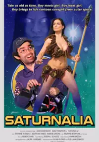 Plakat filmu Saturnalia: Jaskiniowa dziewczyna i Idiota
