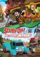 plakat filmu Scooby-Doo i WWE: Potworny wyścig