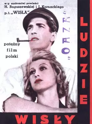 plakat filmu Ludzie Wisły