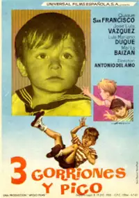 Plakat filmu Tres gorriones y pico
