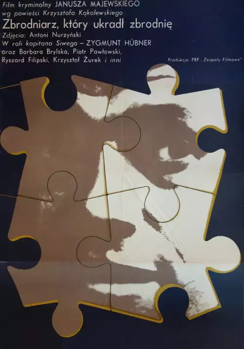 plakat filmu Zbrodniarz, który ukradł zbrodnię