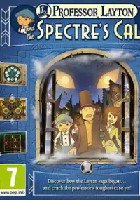 Plakat gry Layton Kyouju to Majin no Fue
