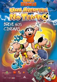 Plakat filmu Turma da Mônica em Uma Aventura No Tempo