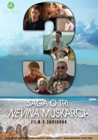 Plakat filmu Saga o tri nevina muškarca