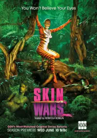Plakat programu TV Skin Wars