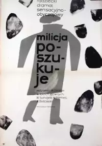 Plakat filmu Milicja poszukuje