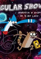 plakat gry Regular Show: Mordecai & Rigby in 8-Bit Land